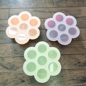 Beaba Silicone Baby Food Storage Trays